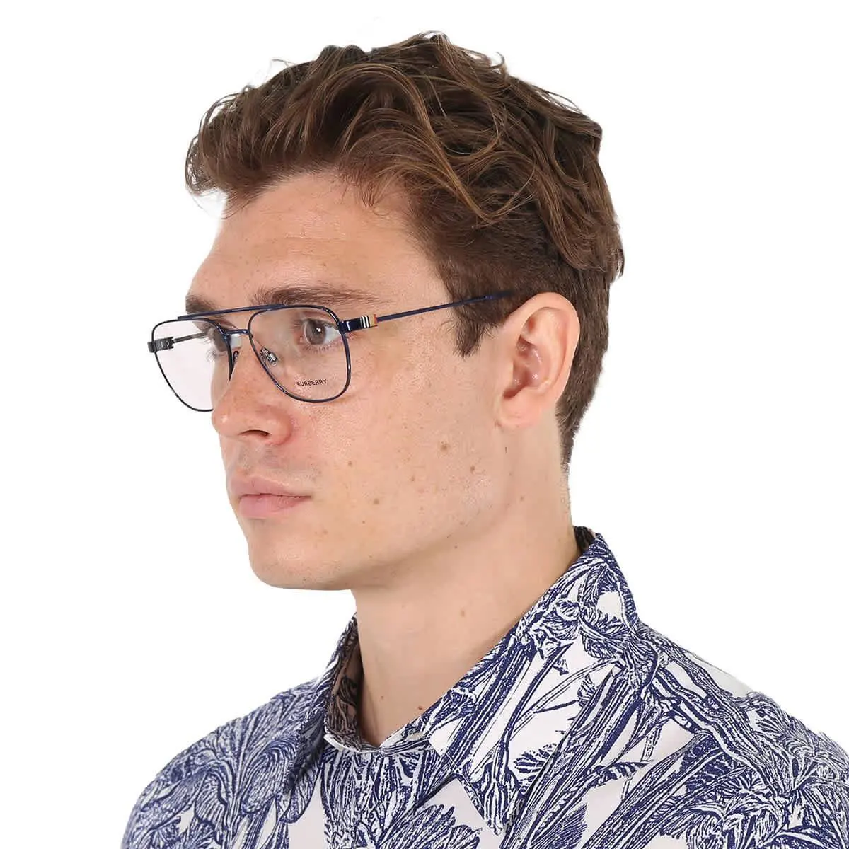 Burberry Michael Demo Navigator Men`s Eyeglasses BE1377 1015 55 BE1377 1015 55