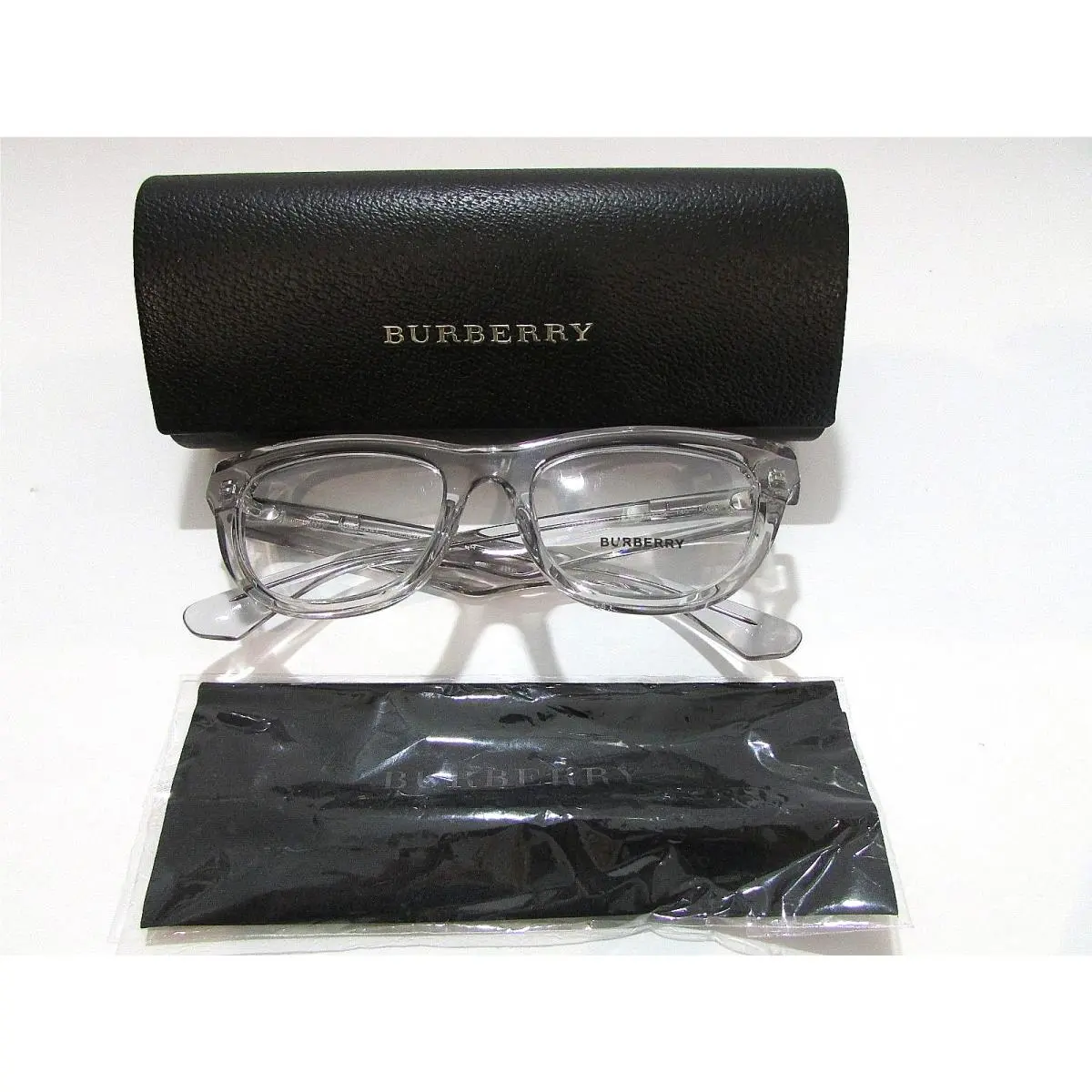 Burberry B2406U B 2406-U 3825 Grey Eyeglasses Rx-able Frame