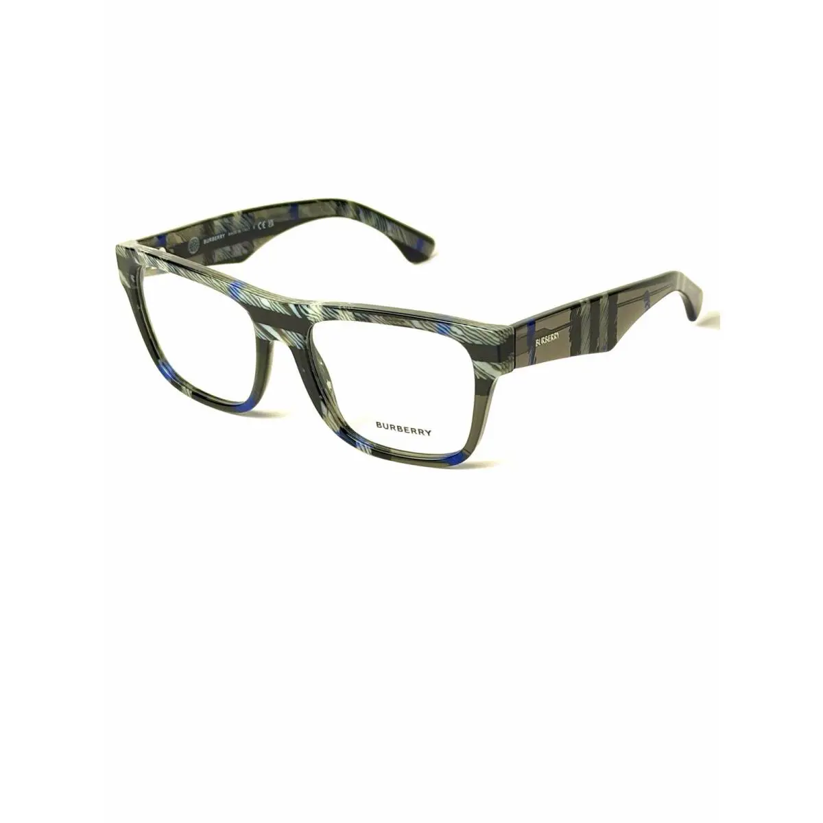 Burberry Eyeglasses Frames B 2411 3002 Havana Square Full Rim 55mm