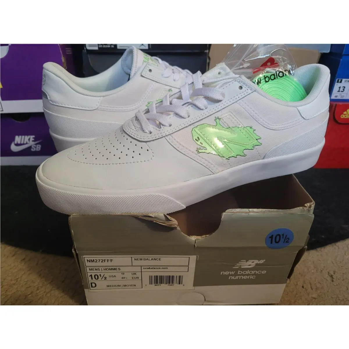 New Balance shoes - New Balance Numeric 272 - Numeric - NM272FFF - White 5