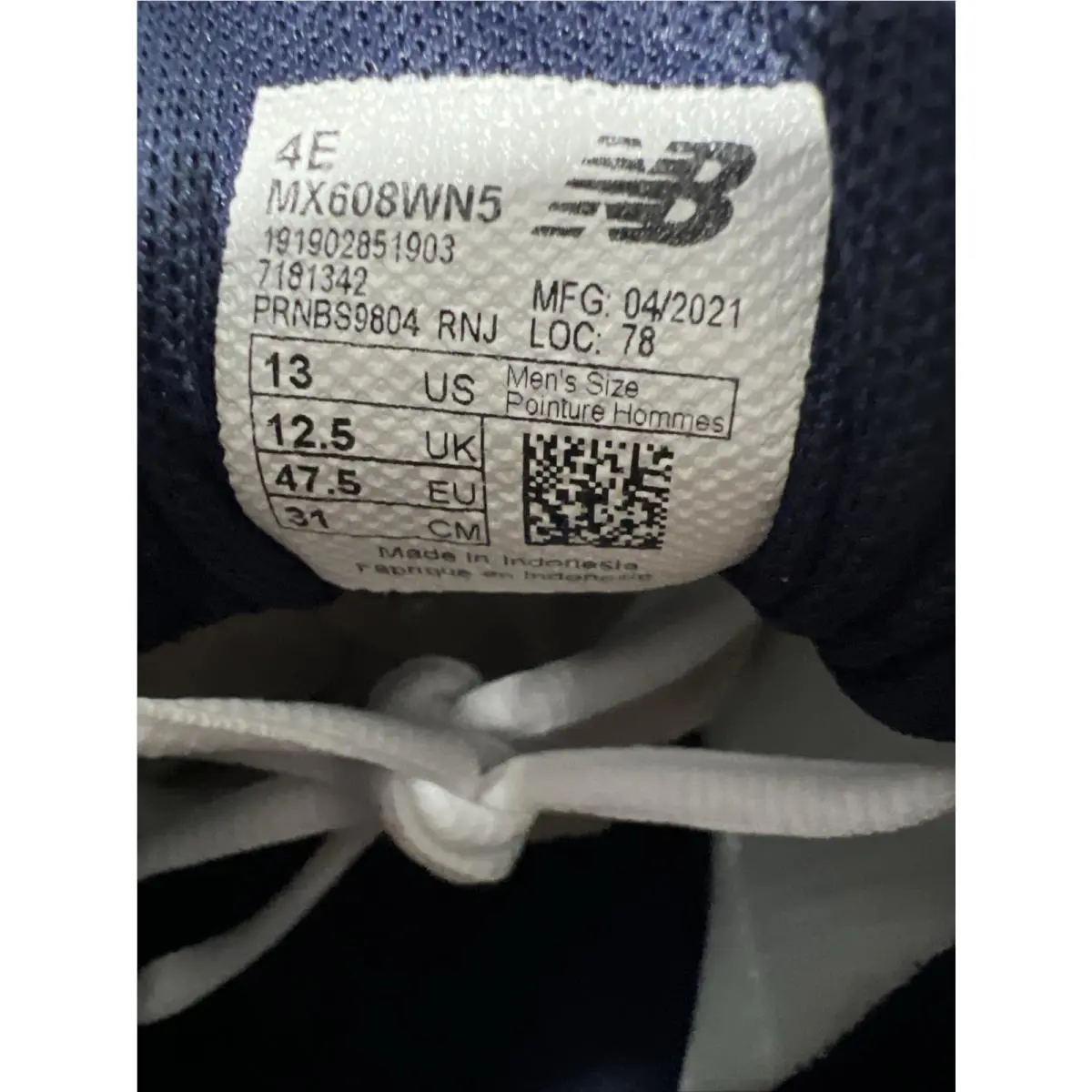 New Balance shoes - New Balance 608 - White (UPC: 0191902851903) 8