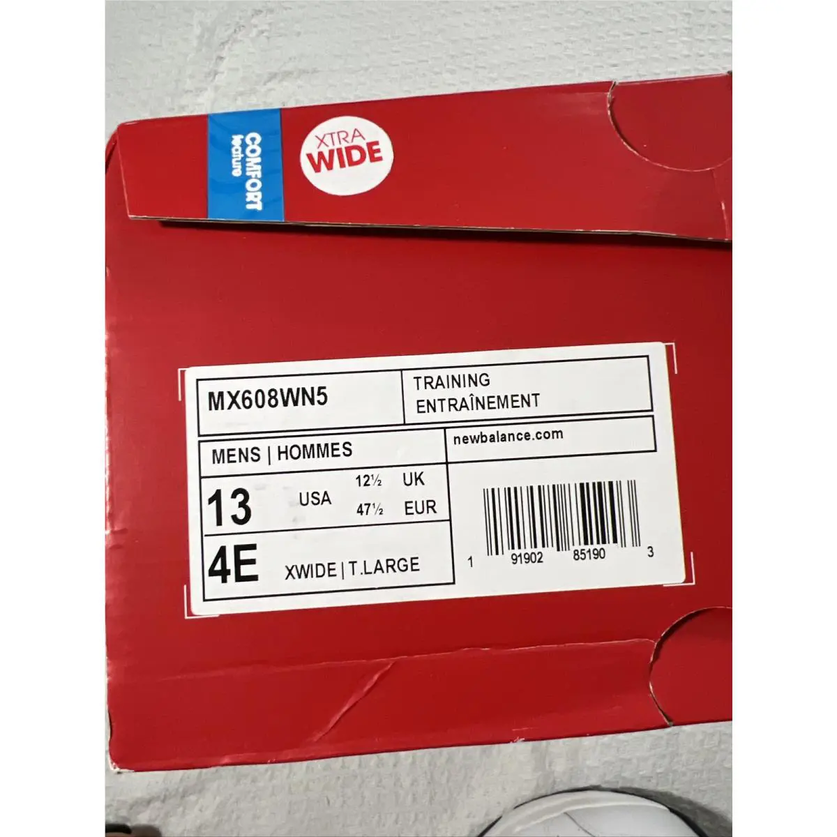 New Balance shoes - New Balance 608 - White (UPC: 0191902851903) 9