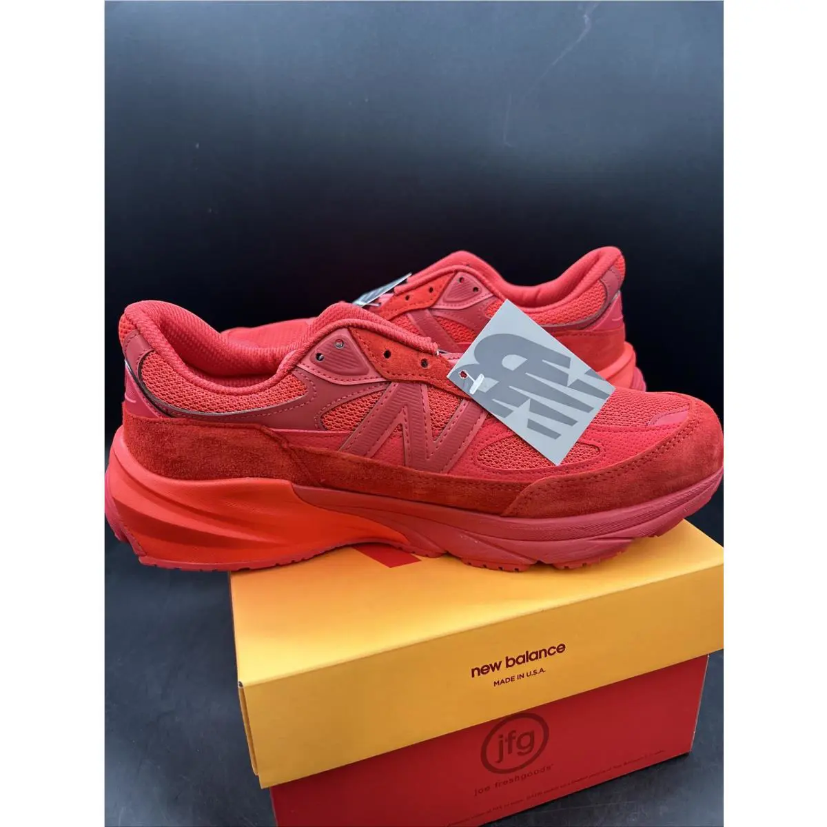 New Balance shoes - New Balance 990 v6 - U990JFG - Red (UPC: 0197966604226) 8