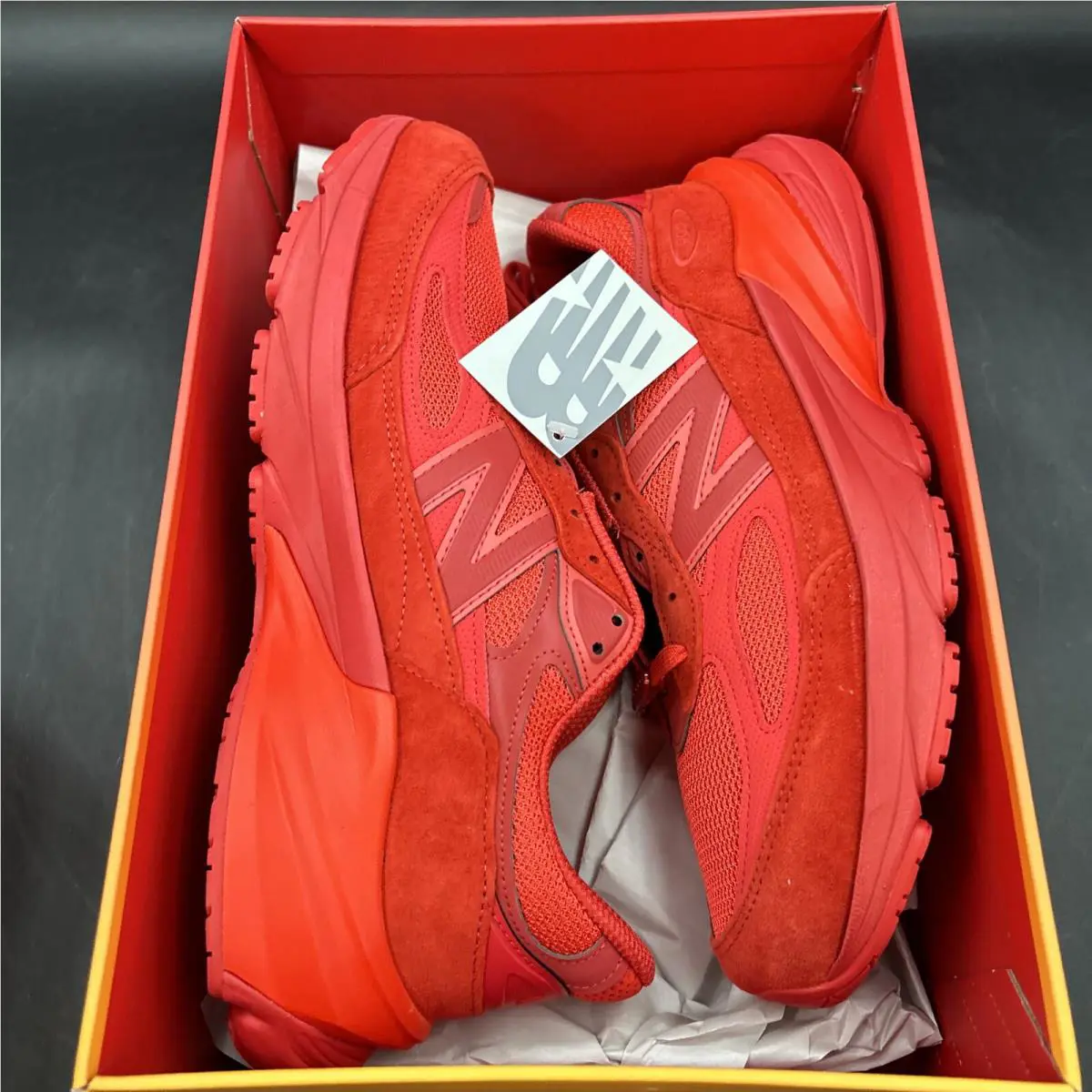 New Balance shoes - New Balance 990 v6 - U990JFG - Red (UPC: 0197966604226) 0