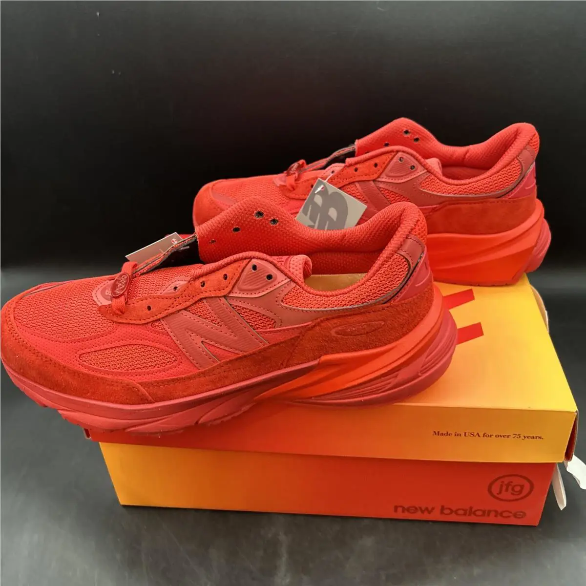 New Balance shoes - New Balance 990 v6 - U990JFG - Red (UPC: 0197966604226) 3