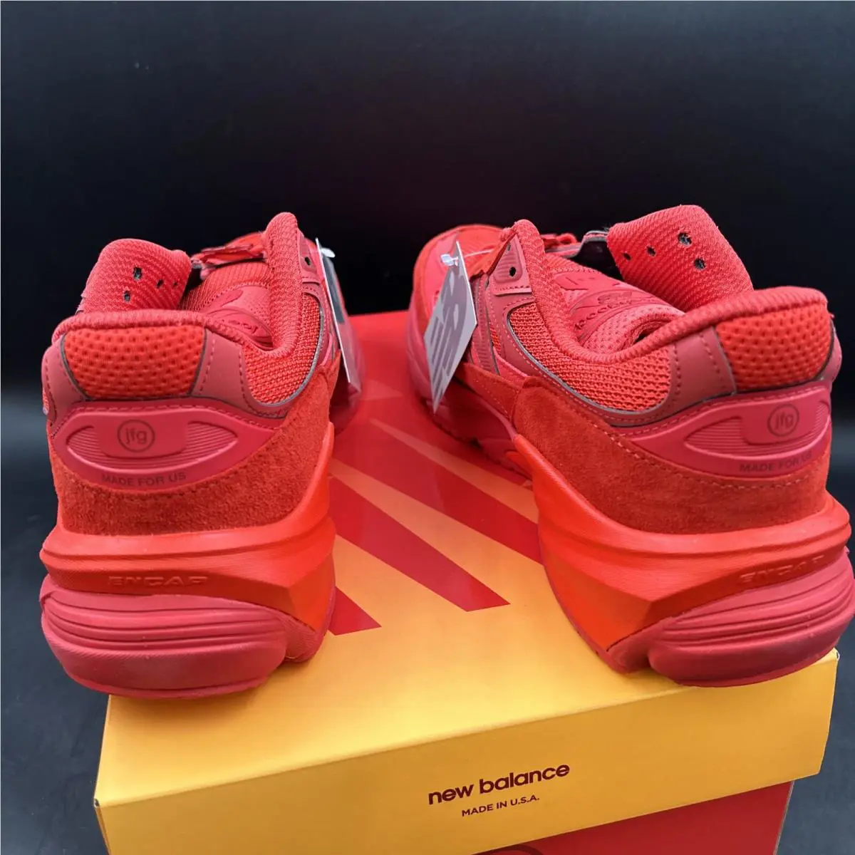 New Balance shoes - New Balance 990 v6 - U990JFG - Red (UPC: 0197966604226) 4