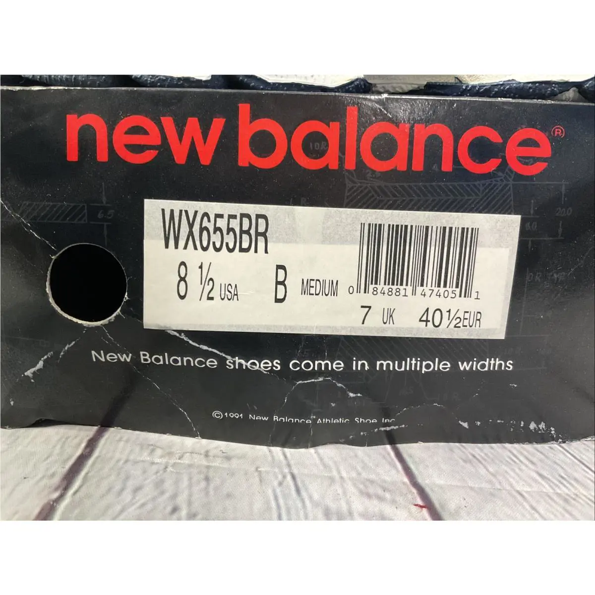 New Balance shoes - New Balance 655 - WX655BR - White 10
