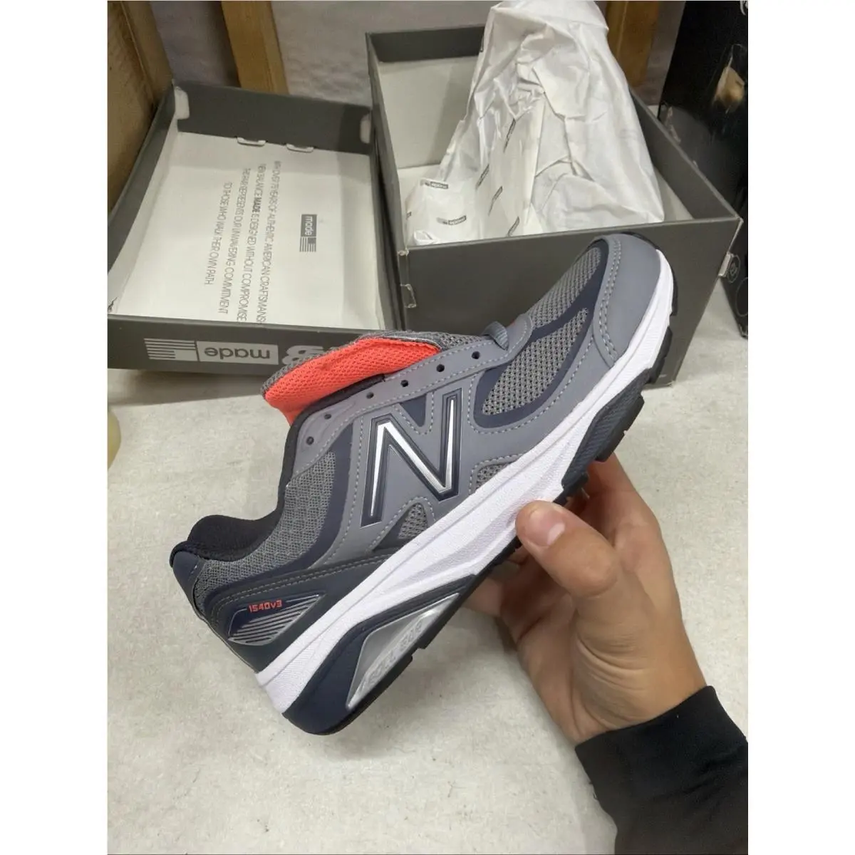 New Balance shoes - New Balance 1540v3 - W1540GD3 - Gray 4
