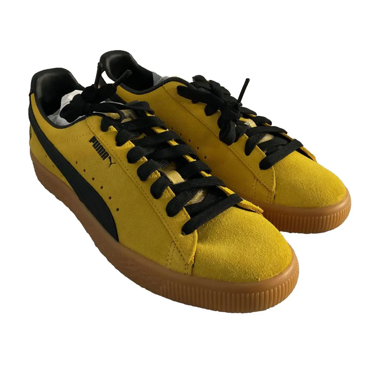 Puma shoes - PUMA Clyde - Clyde - 374451-01 - Yellow, Manufacturer: Super Lemon/Black (UPC: 193526438515) 1