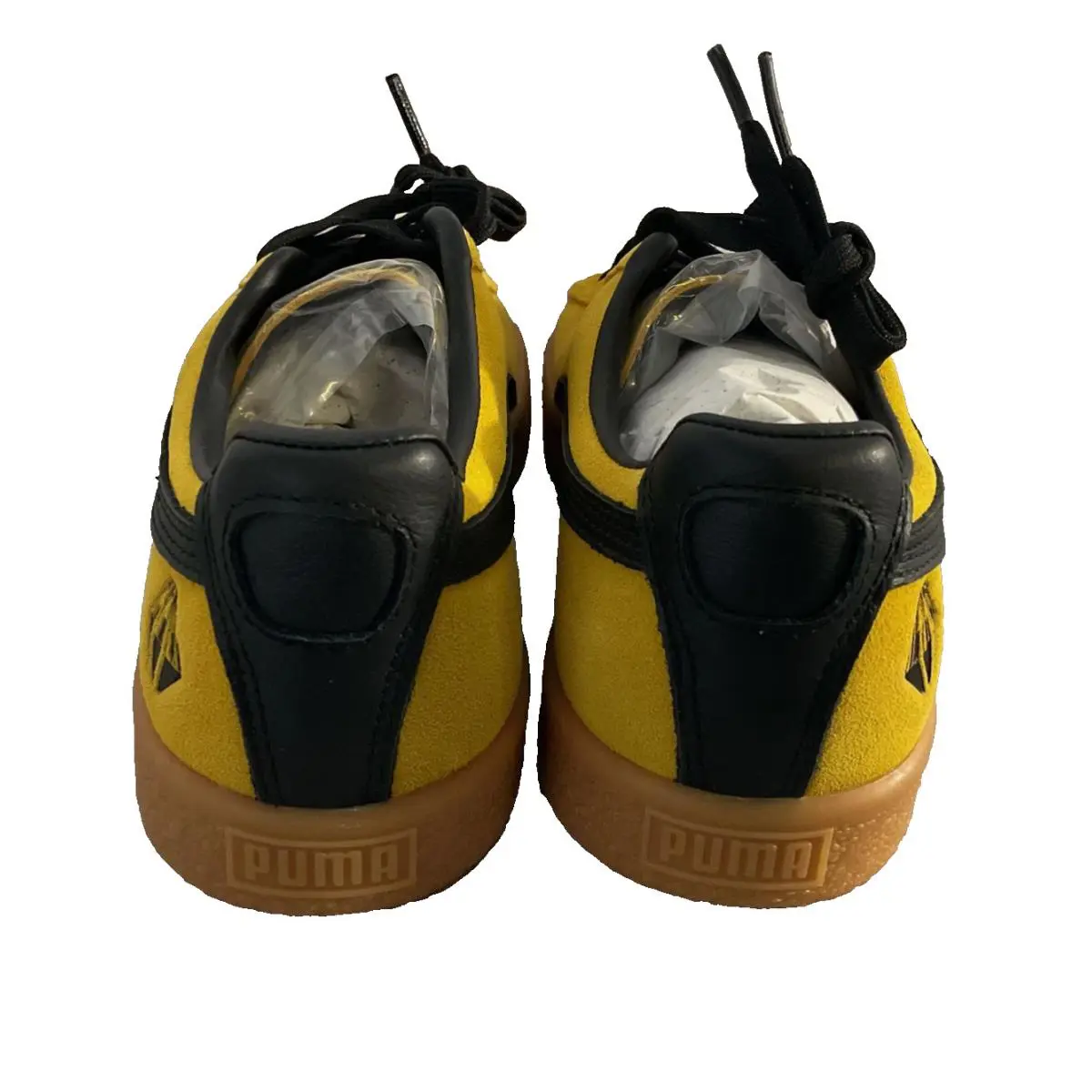 Puma shoes - PUMA Clyde - Clyde - 374451-01 - Yellow, Manufacturer: Super Lemon/Black (UPC: 193526438515) 3