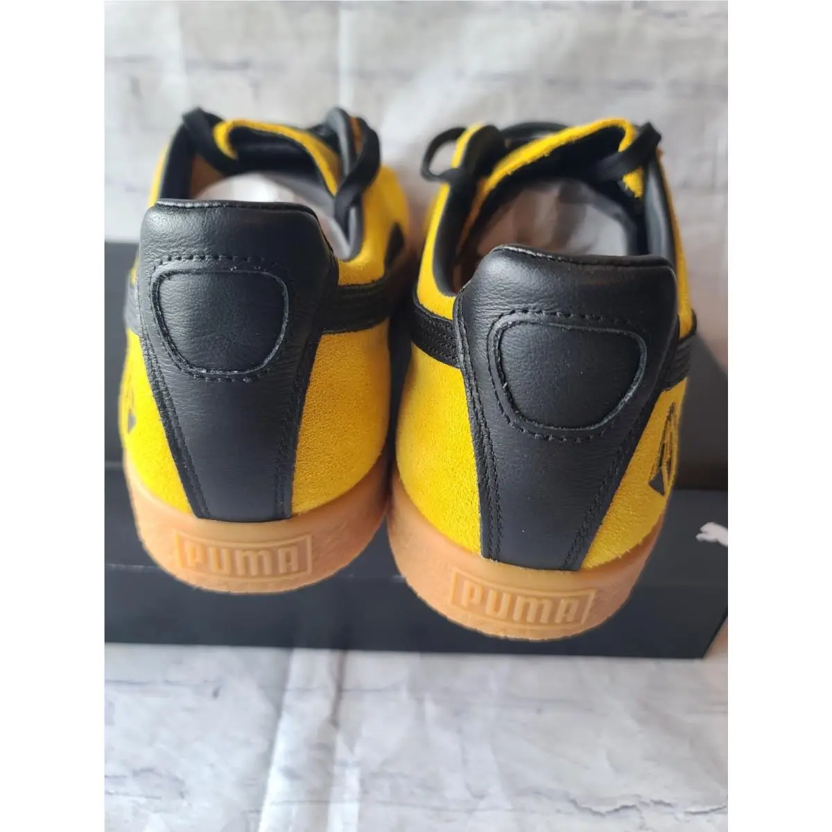Puma shoes - PUMA Clyde - Clyde - 37445101 - Yellow (UPC: 193526438454) 7