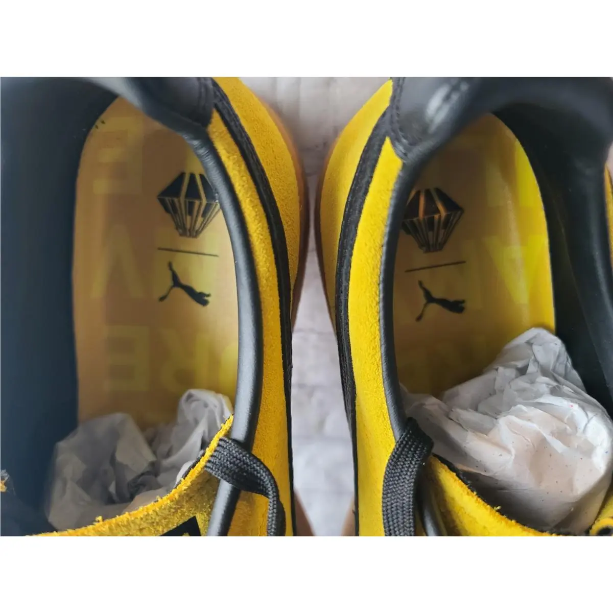Puma shoes - PUMA Clyde - Clyde - 37445101 - Yellow (UPC: 193526438454) 6