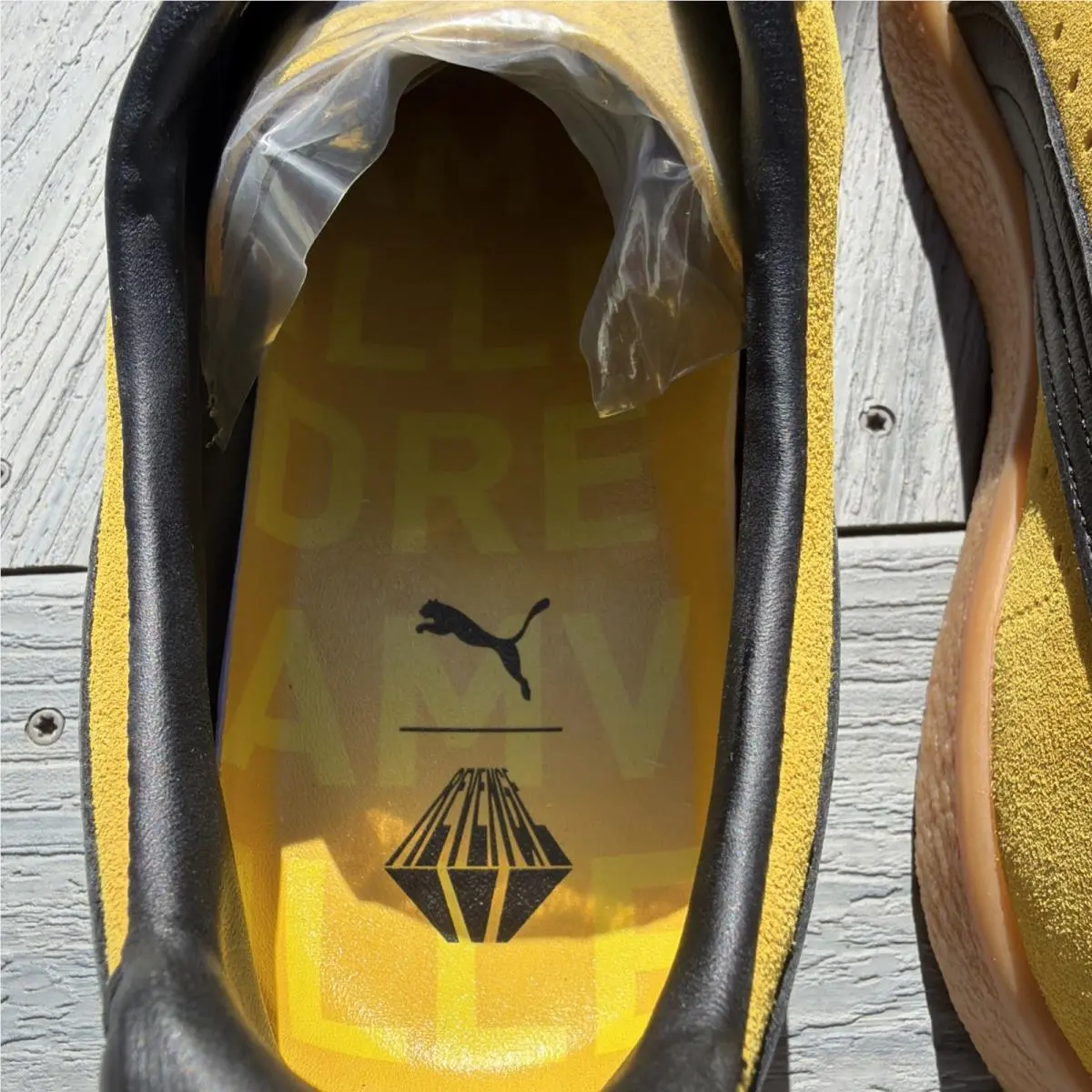 Puma shoes - PUMA Clyde - Clyde - 374451-01 - Yellow 8