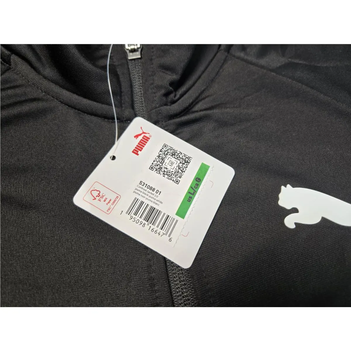 Puma clothing - Black White 14