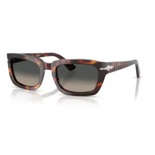 0PO3367S 24/71 Havana/light Grey Gradient Soft Square Men`s Sunglasses by Persol