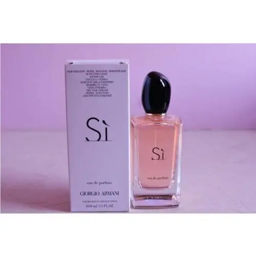 Armani Si by Giorgio Armani 3.4 oz / 100 ml Edp Spray Nibwhite Box 100%Authentic