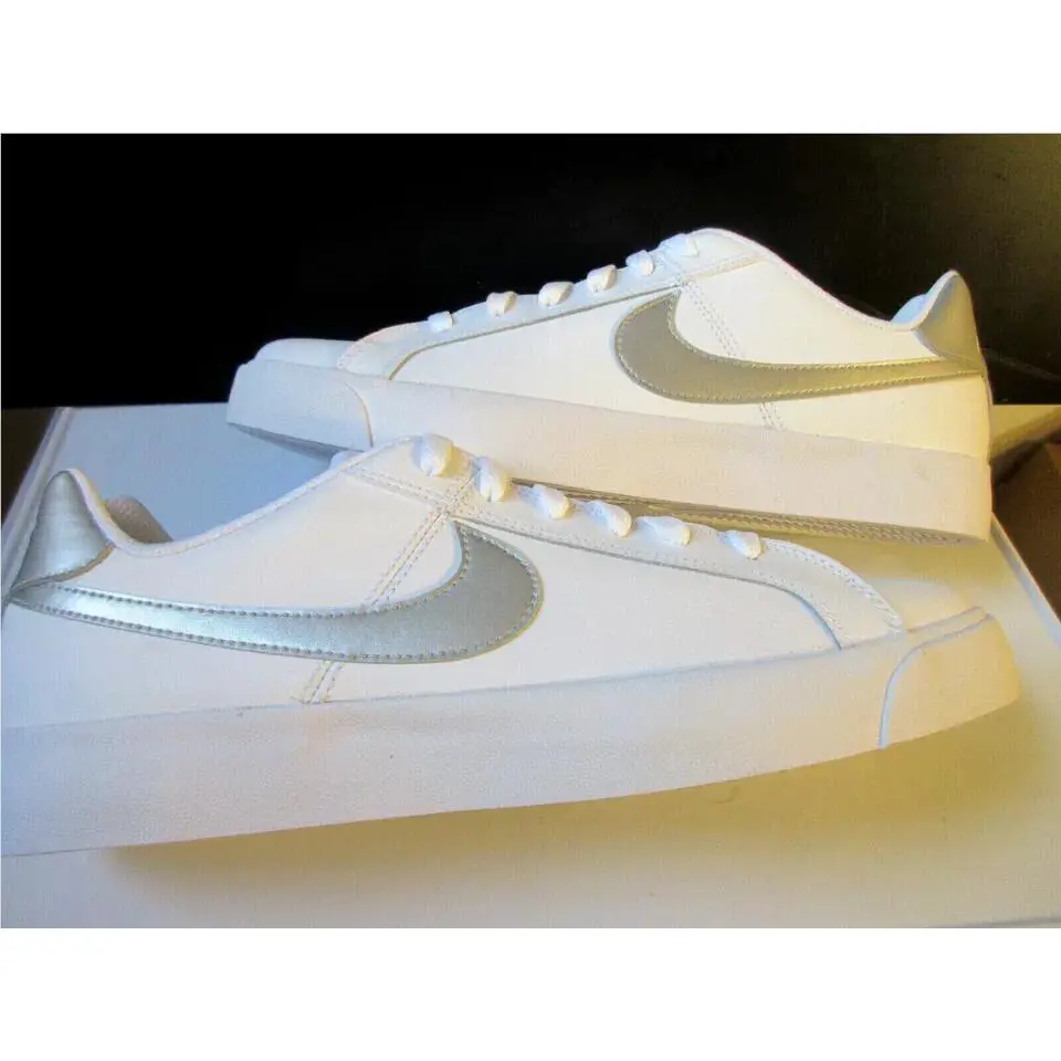 Nike shoes - Nike Court Royale Sneaker - Court Royale Sneaker - Low Top - White/Silver 1