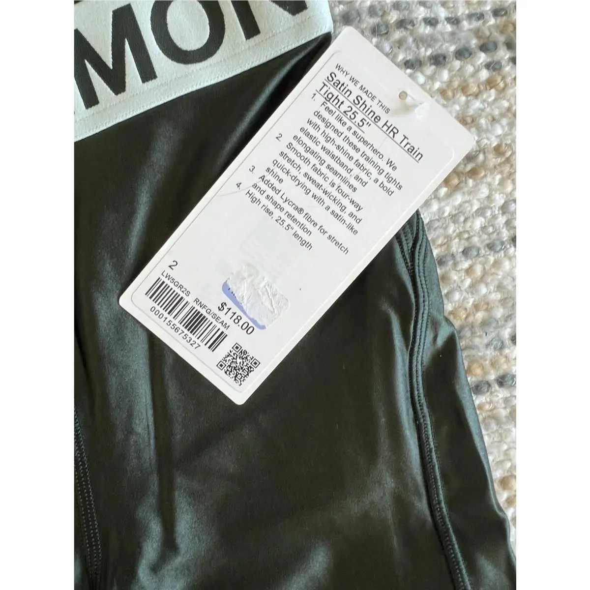 Lululemon clothing - Green 1