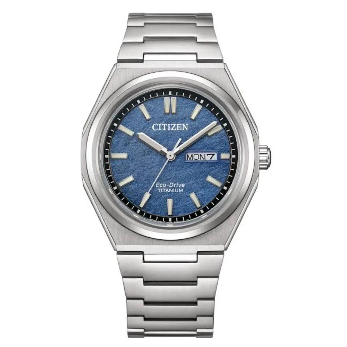 Citizen Men`s Zenshin Blue Dial Watch - AW0130-85L