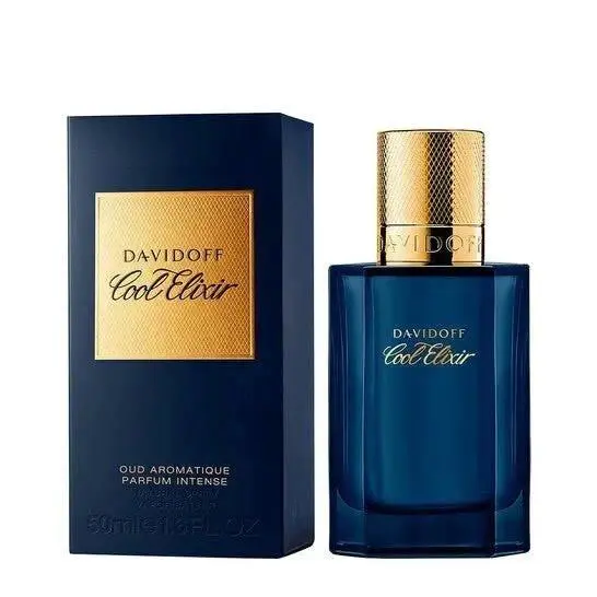 Davidoff Cool Elixir Parfum Intense Spray For Men 3.3 Oz / 100 ml Sealed
