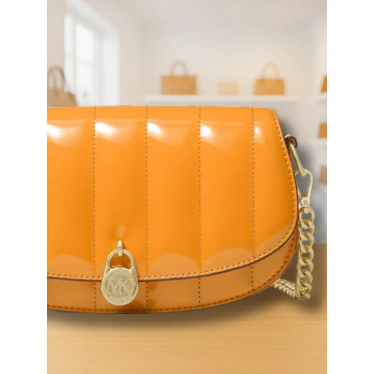 Michael Kors  bag  - Michael Kors Mila - Mila - 35T5SIMC5A 35T5GIMC5A - LIGHT SKY, Hardware: Gold, Silver, Exterior: Light Sky, Black, Optic White, Powder Blush, Pop Orange