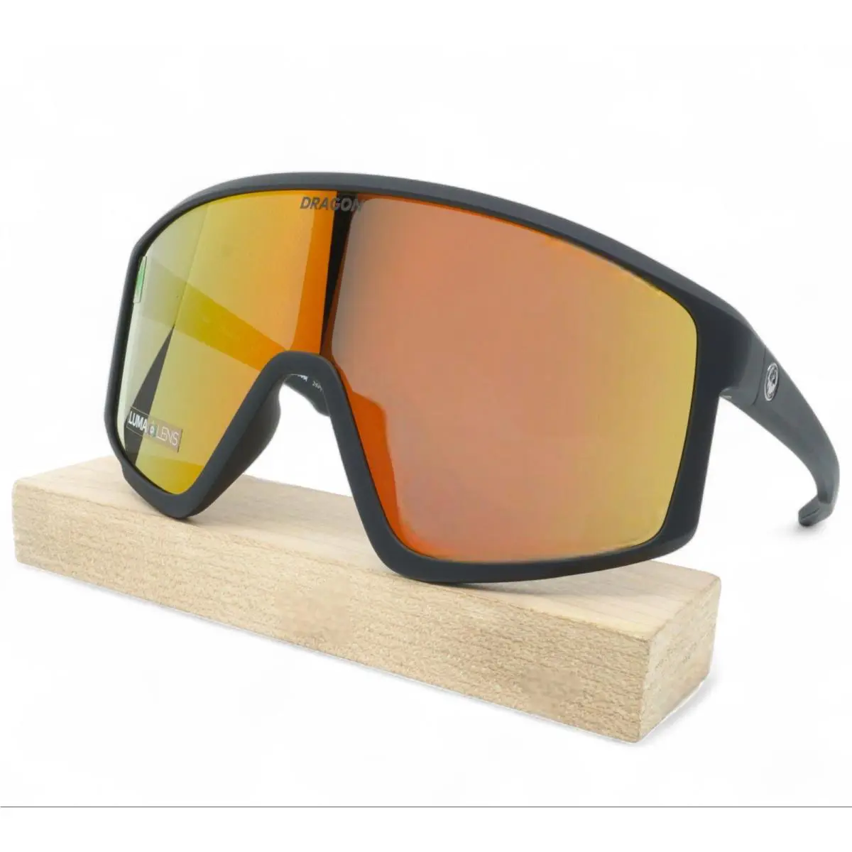 DR158S-022 Unisex Dragon DR Amped LL Ion Sunglasses - Frame: MATTE BLACK