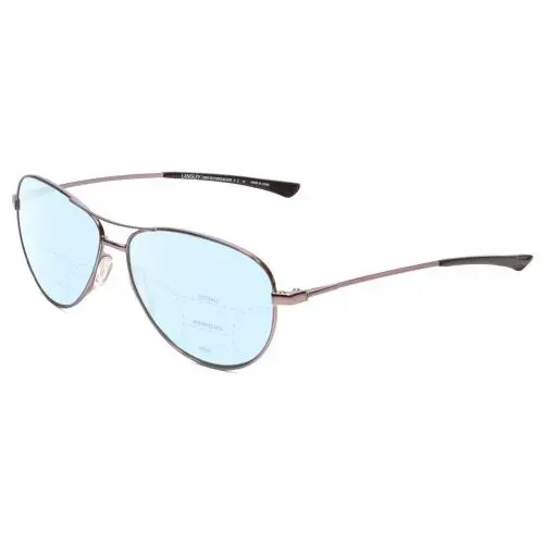 Smith Optics Langley Aviator Multi-focus Blue Light Glasses Dark Ruthenium 60 mm