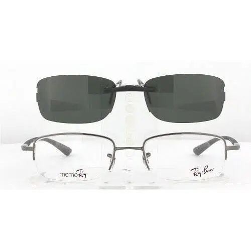 Custom Made For Ray-ban 7512-51X19 Polarized Clip-on Sunglasses Eyeglasses Not