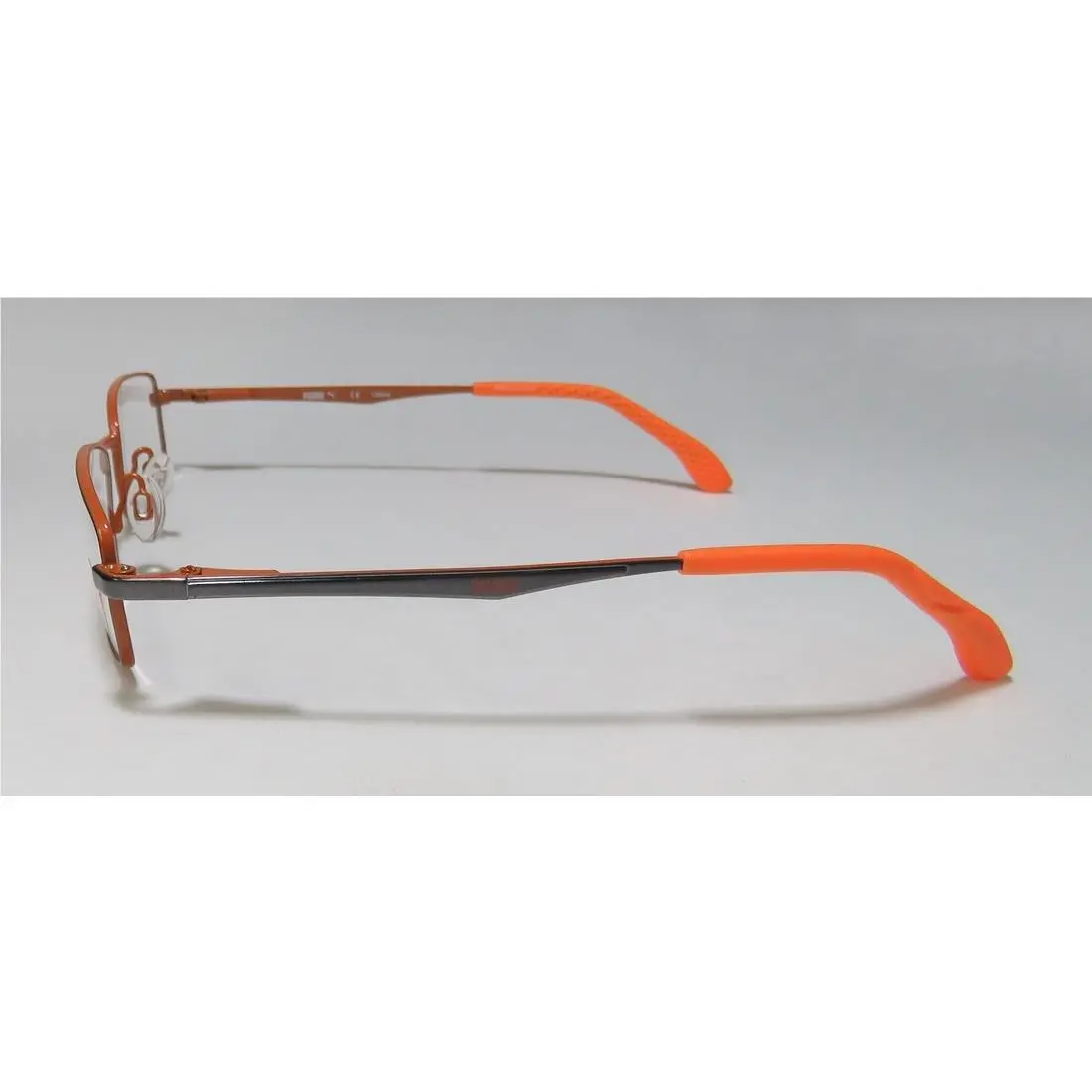 Puma eyeglasses - 15426 - Gunmetal / Orange, Frame: Black