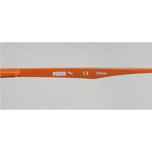 Puma eyeglasses - 15426 - Gunmetal / Orange, Frame: Black