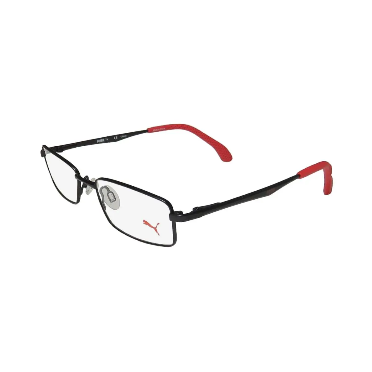 15426 Popular Shape Full-rim Vision Care Eyeglass Frame/glasses/eyewear Black / Red by Puma
