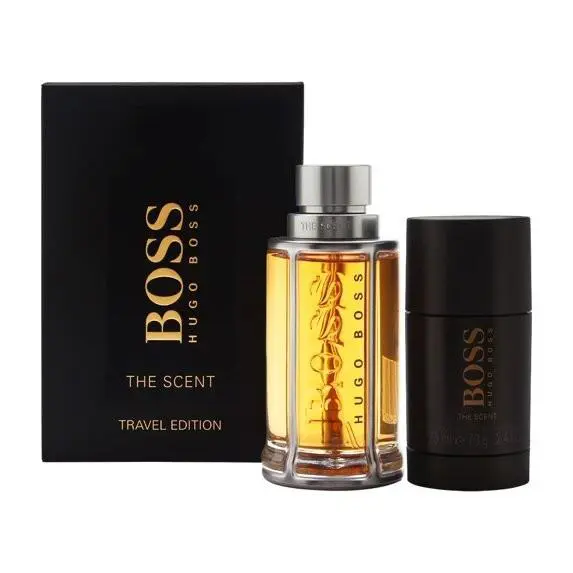 Boss The Scent by Hugo Boss For Men 2 Piece Set 3.3 oz Edt + 2.4 oz Deodorant
