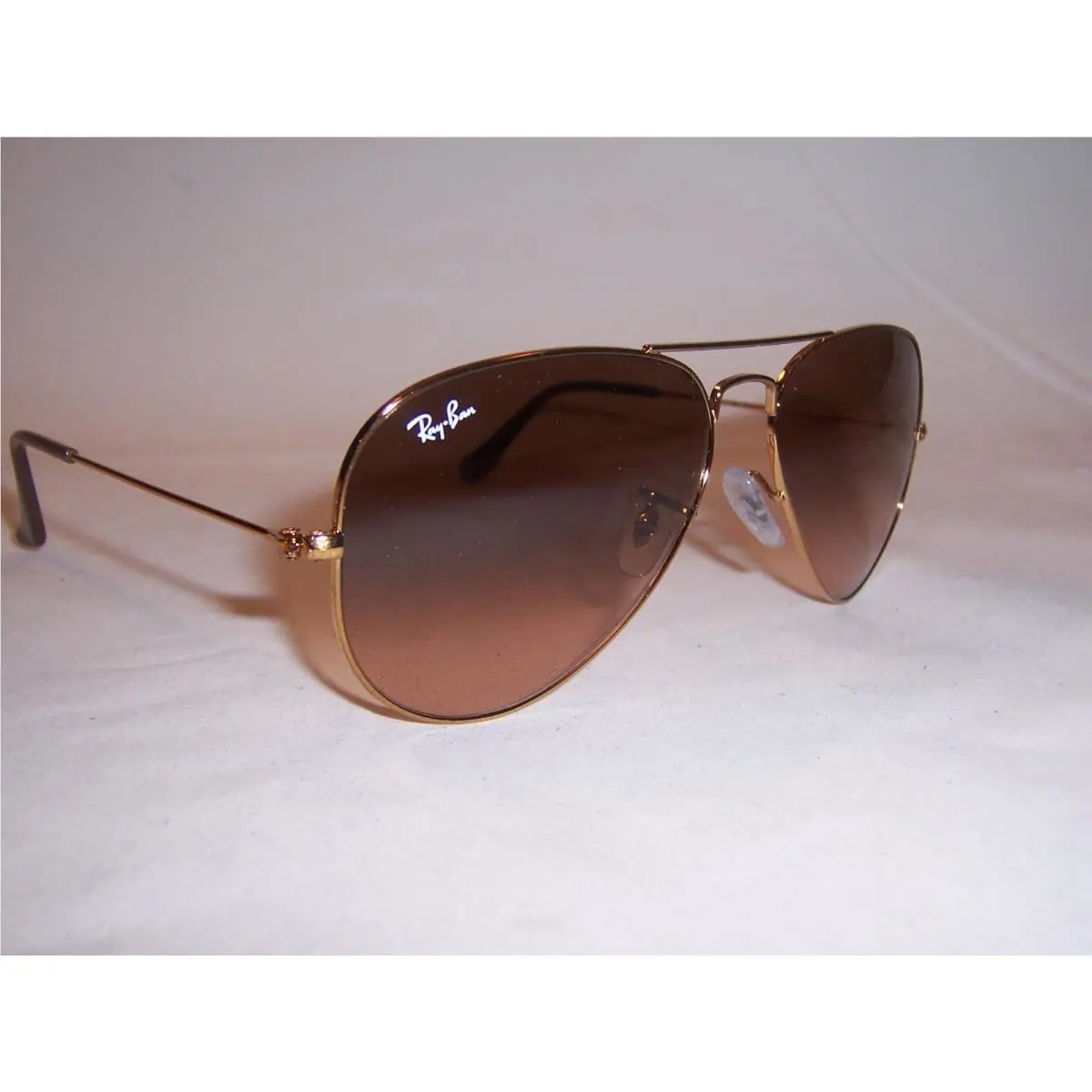 Ray Ban Aviator Sunglasses 3025 9001A5 Bronze/pink Brown 58mm