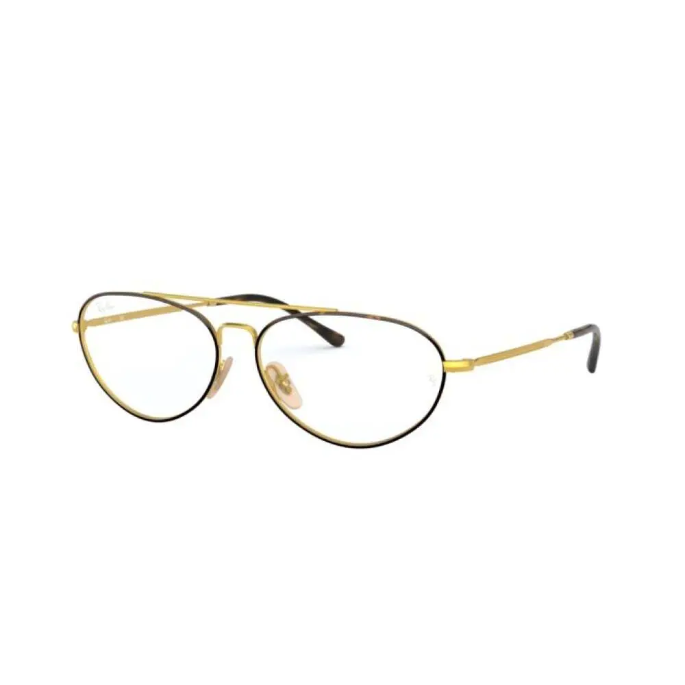 Ray-ban RX6454 2945 Gold Demo Lens 56/14/140 Eyeglasses