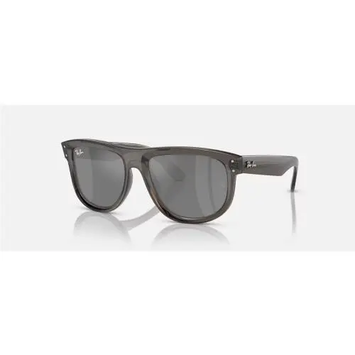 Rayban Boyfriend Reverse Sunglasses - RBR0501S 6707GS - Dark Grey/silver