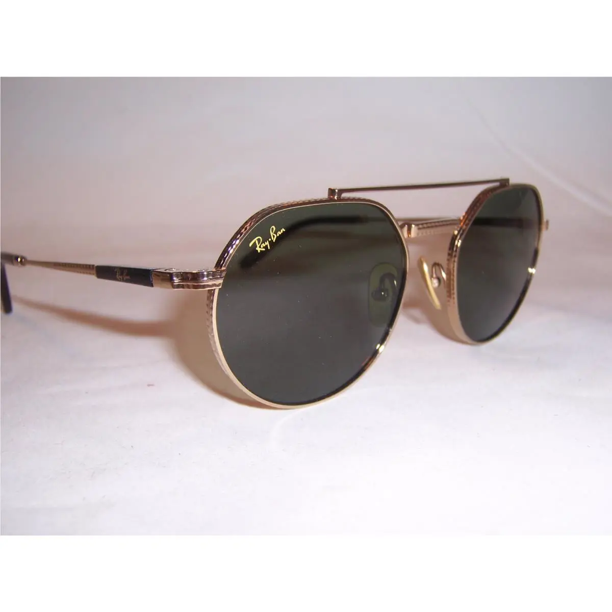 Ray Ban Sunglasses Jack II Titanium 8265 313852 Gold/green 53MM