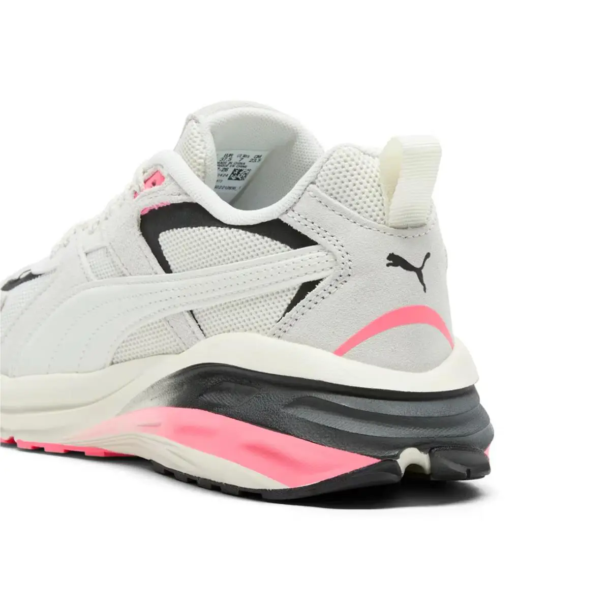 Puma shoes - Vapor Gray / Black / Neon Coral - 397637-26 3
