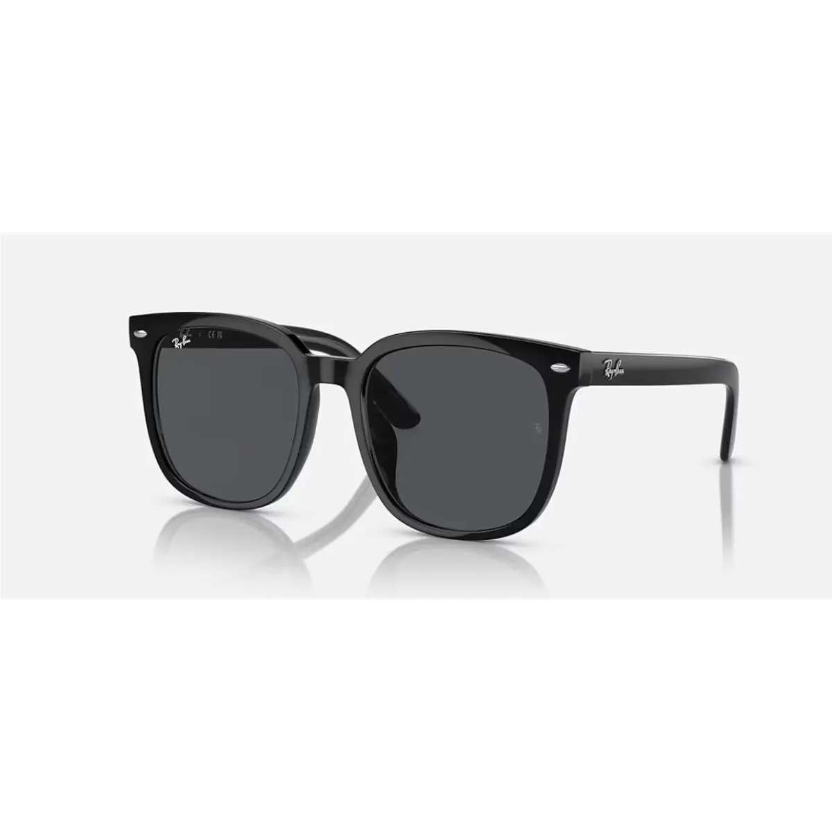 Rayban RB4401D Sunglasses - RB4401D 601/87 57-20 - Polishedblack/darkgrey