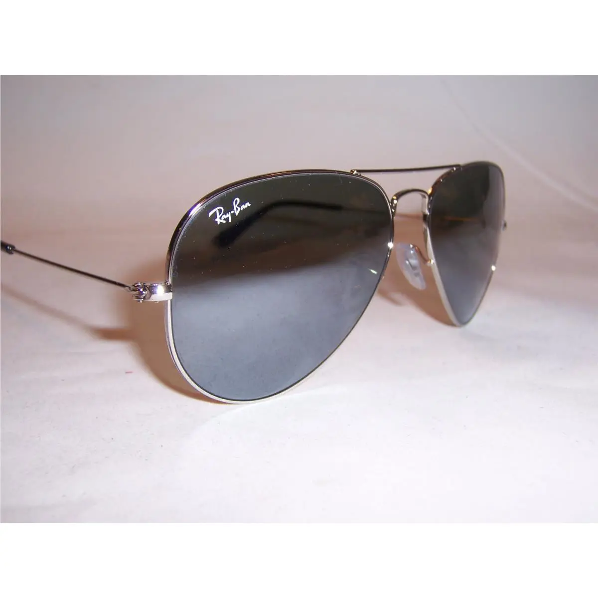 Ray Ban Aviator Sunglasses 3025 W3277 Silver/gray Mirror 58mm