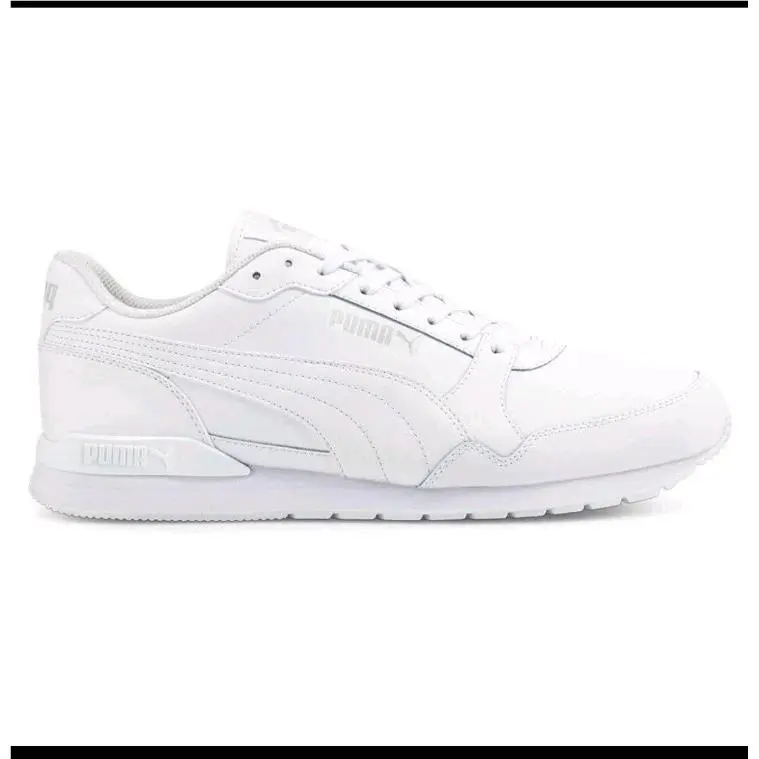 Puma St Runner V3 Lace Up Mens White Sneakers Casual Shoes 38485510
