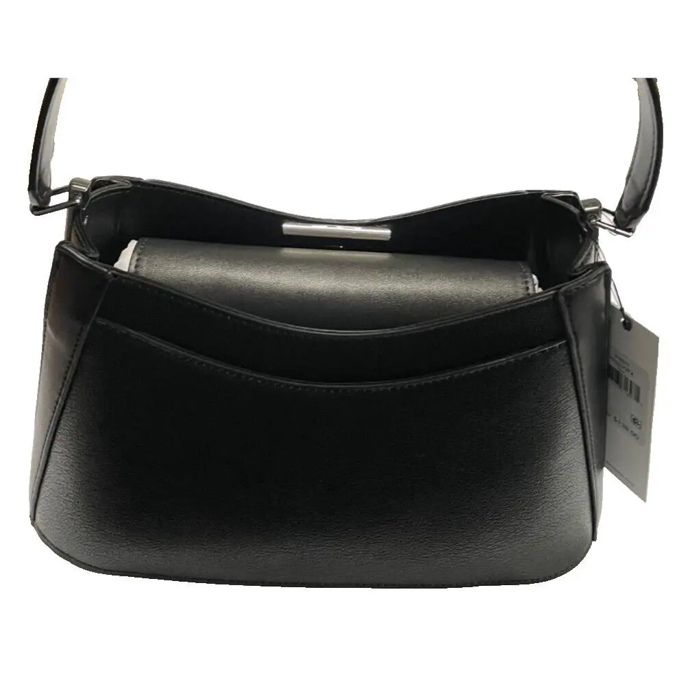 Calvin Klein Wren Demi Shoulder Bag Black/silver H3JZDDP4