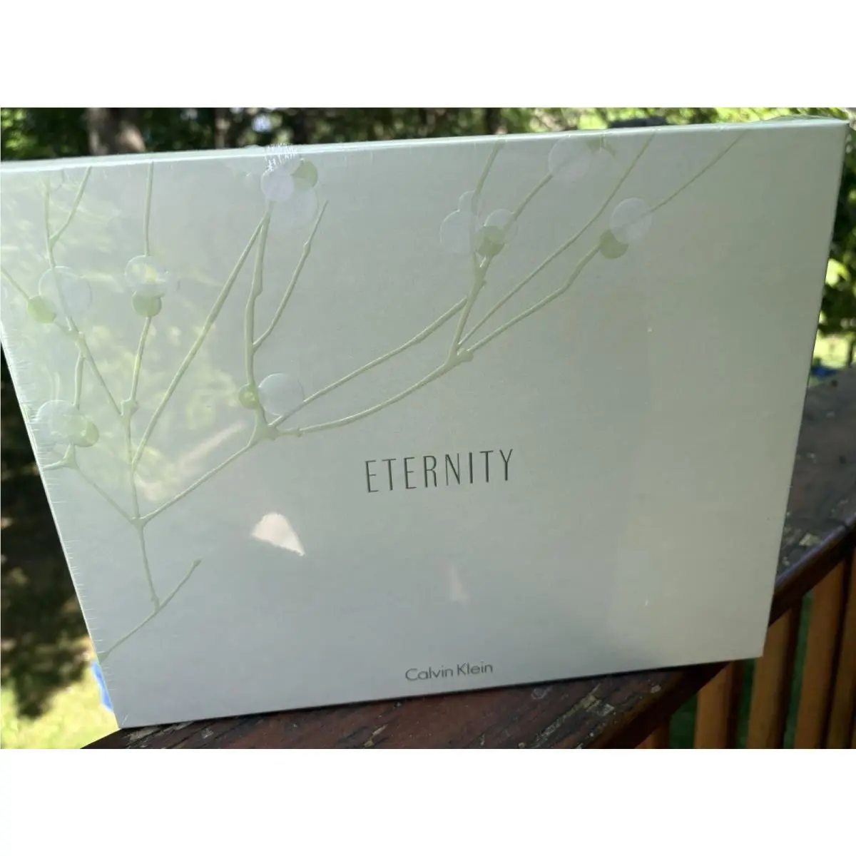 Eternity by Calvin Klein For Women 3 Piece Set Eau De Parfum Gel Lotion Vintage