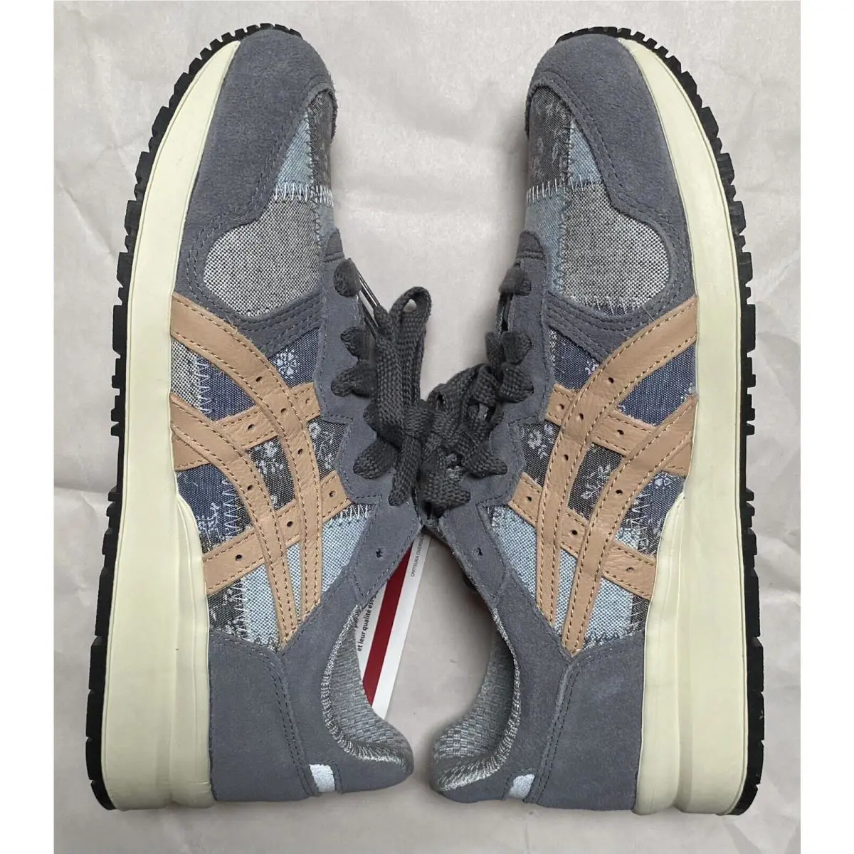 Asics shoes - Tiger Ally - Tiger Ally - D7N1N - Blue/Grey, Manufacturer: 4905 Indigo Blue/Marzipan (UPC: 0889436850560) 8