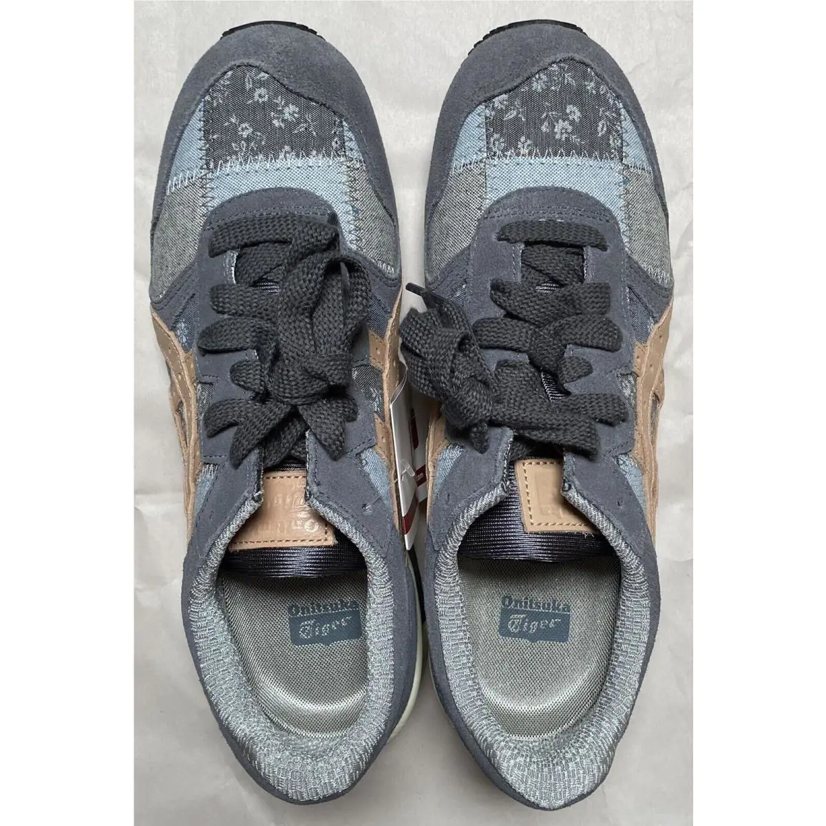 Asics shoes - Tiger Ally - Tiger Ally - D7N1N - Blue/Grey, Manufacturer: 4905 Indigo Blue/Marzipan (UPC: 0889436850560) 2
