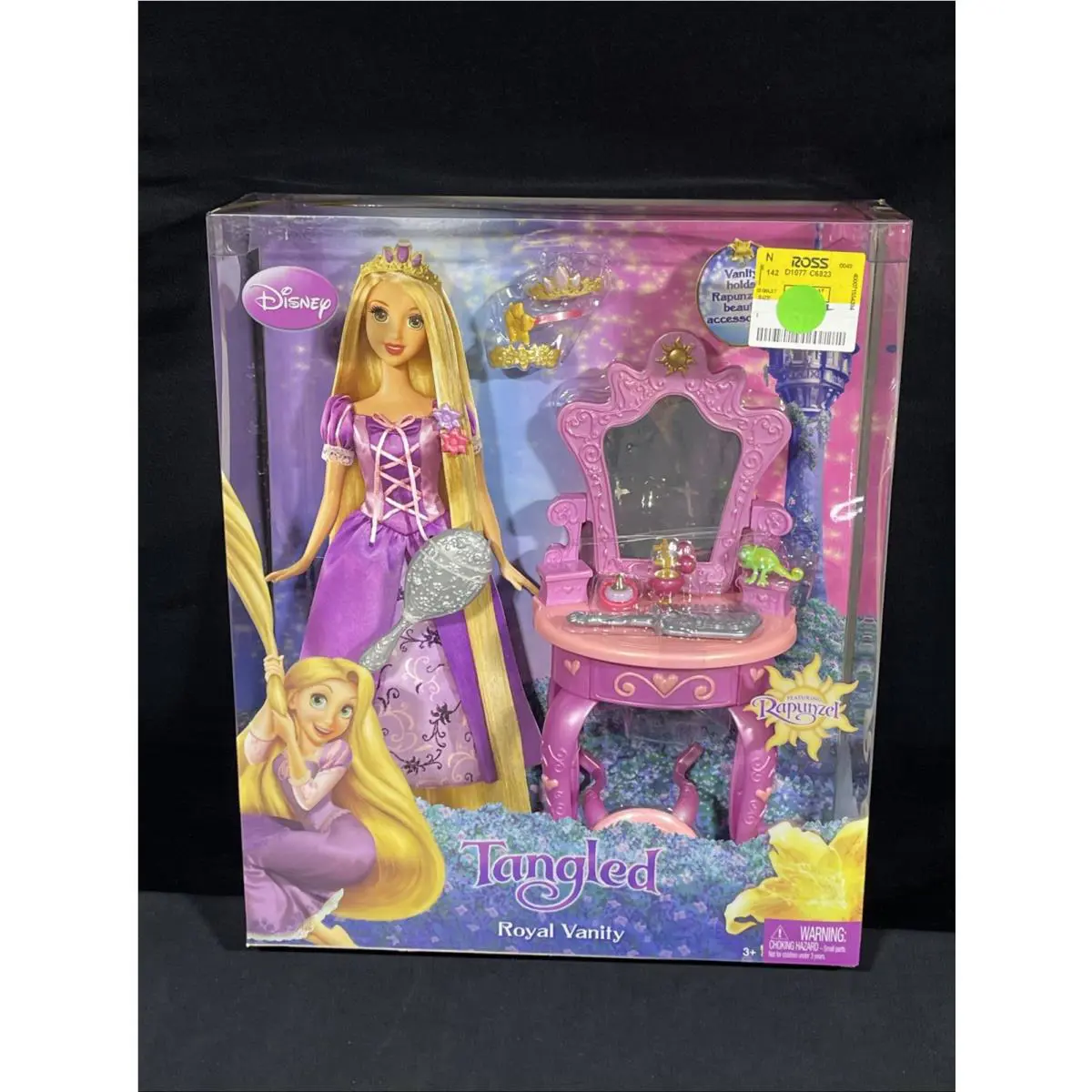 2010 Mattel Disney Princess Rapunzel Tangled Royal Vanity Playset