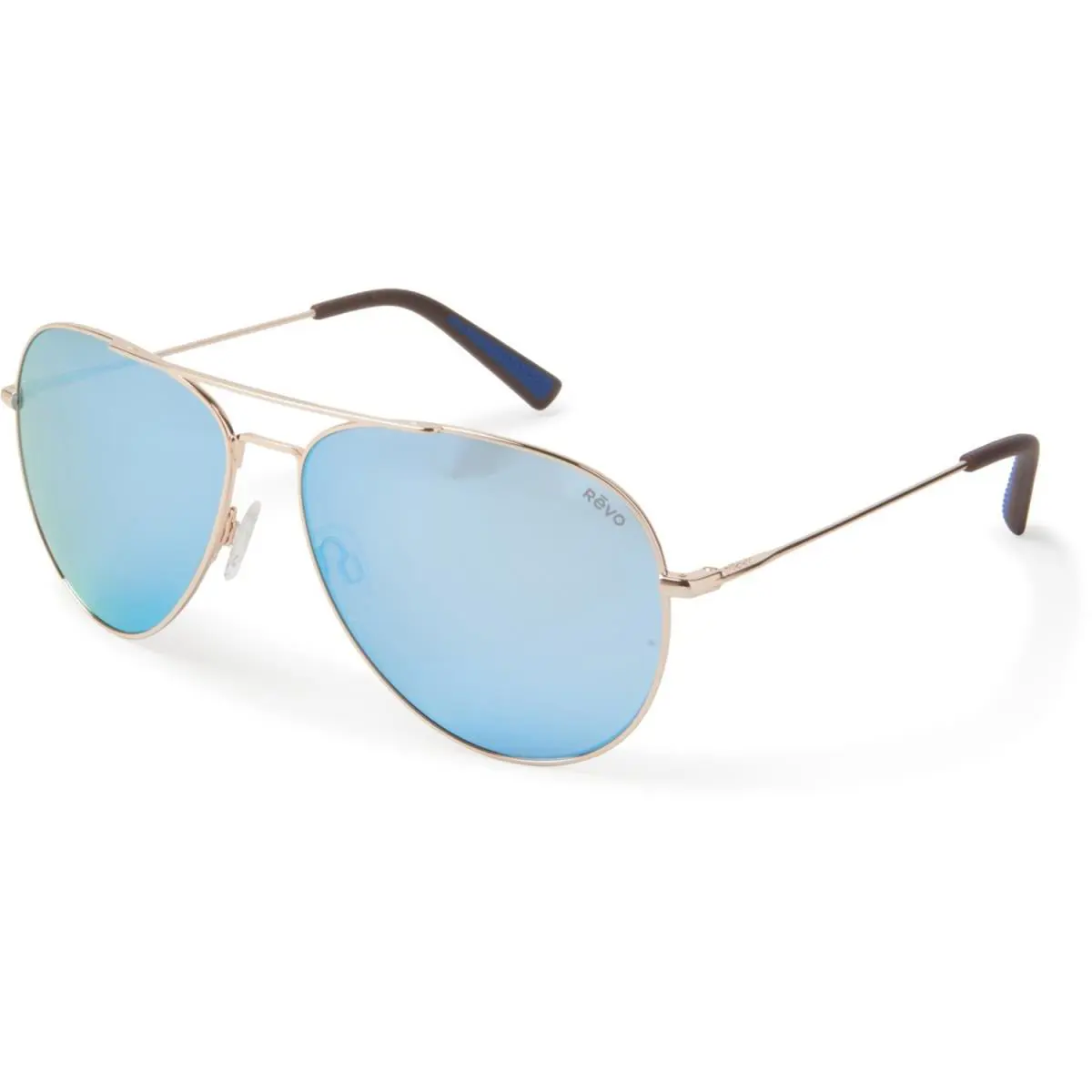 Spark Sunglasses - RE 1081 04BL/ShinyGold/BlueMirror by Revo