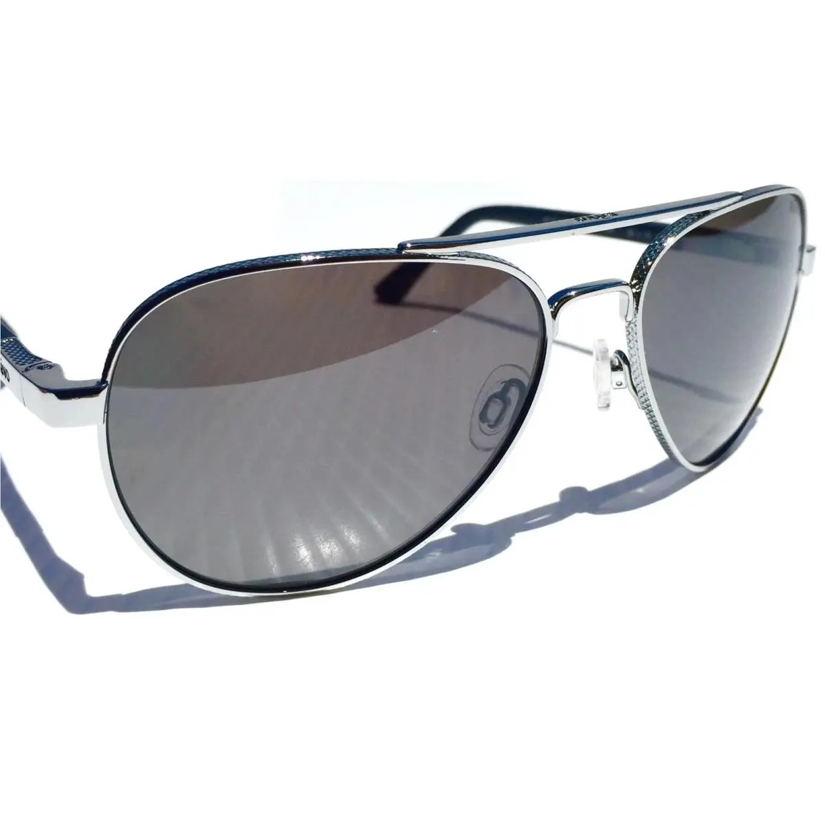 Raconteur Aviator Chrome Polarized Grey Graphite Sunglass 1011 03 GY by Revo