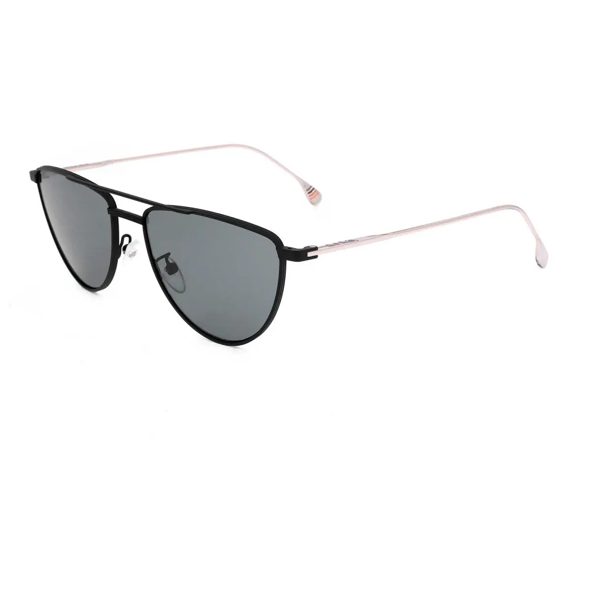 Unisex 56 mm Matte Black Sunglasses PSLE08856GARNER-001 by Paul Smith