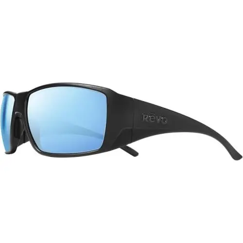 Sunglasses Dune Matte Black Frame / Blue Water Polarized Lens RE1202 by Revo