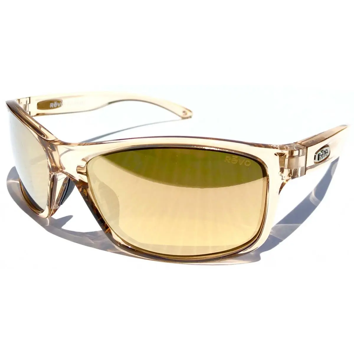 Revo Harness Crystal Sand w Polarized Champagne Lens Sunglass 4071 12 CH